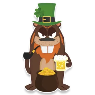 Beaver telegram stickers