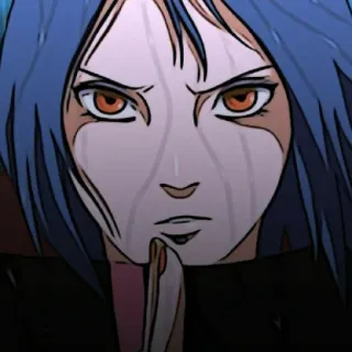 💜 Konan Naruto anime, naruto, konan, character, manga telegram sticker