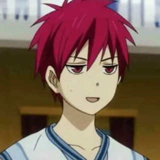 😐 Seijuro Akashi Kuroko no Basket 애니메이션, 만화, 농구, 아카시, 세이쥬로 telegram sticker