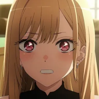 ❤️ Anime, Femme, Portrait, Mignon, Fille, Rougeurs whatsapp sticker
