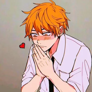 ❤️ Аниме, Мультфильм, Персонаж, Каваий, Иллюстрация telegram sticker