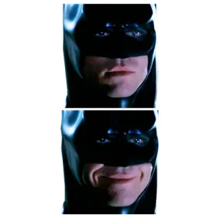 🙂 Batman バットマン, スーパーヒーロー, コミックキャラクター, マスク, DCコミックス telegram sticker