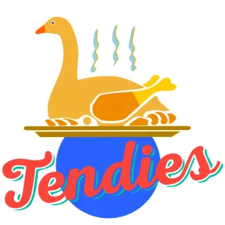 🍗 Tendies อาหาร, นักเก็ตไก่, ไก่, ปรุงสุก, สติกเกอร์ telegram sticker