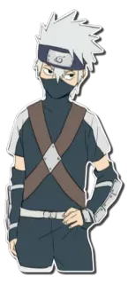 😒 Kakashi Hatake Naruto anime, manga, ninja, kakashi, hatake, naruto telegram sticker