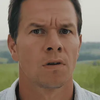😐 Mark Wahlberg актер, мужчина, лицо, портрет whatsapp sticker