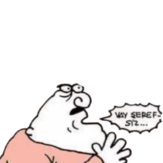 😡 VAY ŞEREFSİZLER SİZ... 만화, 남자, 표정, 말풍선, 터키어 telegram sticker