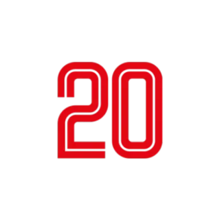 🇩🇰 20 nomor, merah, dua puluh telegram sticker