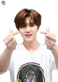 😘 coréen, garçon, coeur, amour, mignon, célébrité, asie telegram sticker