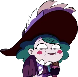 😌 Eclipsa Butterfly Star vs. the Forces of Evil cartoon, eclipsa, star vs the forces of evil, disney, queen, chocolate telegram sticker