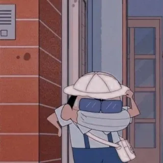🍠 Shin-chan Nohara Crayon Shin-chan Kartun, Anime, Karakter, Lucu, Komedi telegram sticker