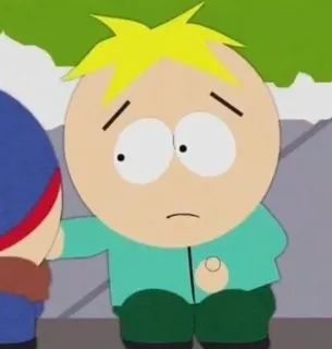 🌟 Butters South Park Butters Stotch, South Park, dibujos animados, personaje whatsapp sticker