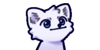 😐 hoạt hình, động vật, nhãn dán, mèo, dễ thương telegram sticker