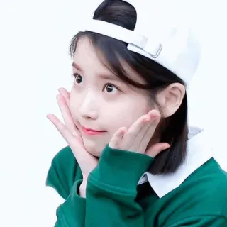 🦋 IU K-pop, Певец, Знаменитость, Корейский, Актриса whatsapp sticker