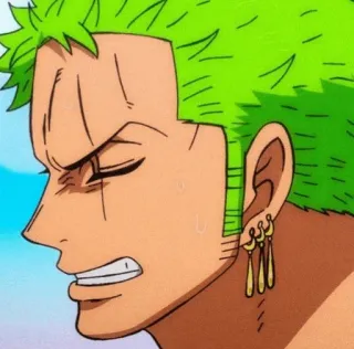 🪐 Zoro One Piece аниме, ван пис, ророноа зоро, зоро, пират, мечник telegram sticker