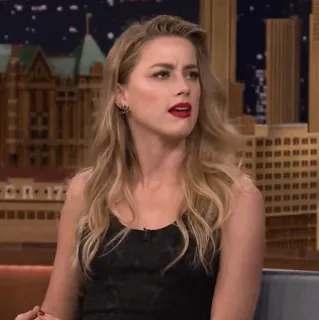 🧜‍♀ Amber Heard актриса, знаменитость, женщина, портрет, блондинка telegram sticker