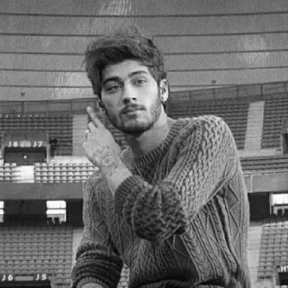 🖇 Zayn Malik 泽恩·马利克, 歌手, 名人, 单向组合 telegram sticker