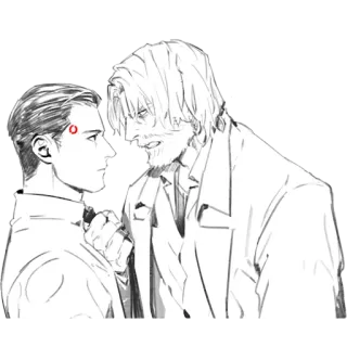 😠 Connor Detroit: Become Human Detroit: Become Human, Connor, android, science fiction, video game telegram sticker