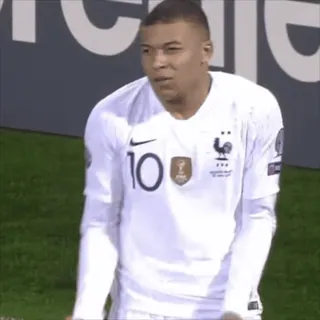 ☄️ Kylian Mbappé France National Football Team telegram sticker