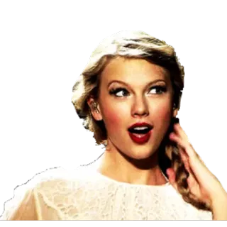 😡 Taylor Swift chanteur, pop, artiste, célébrité, musique, femme telegram sticker