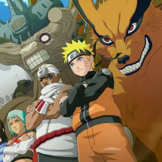 🐙 Naruto anime, manga, ninja, Naruto Uzumaki, shonen, hidden leaf village, tailed beast, Kurama telegram sticker