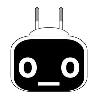 😧 robot, androide, tecnologia, automazione telegram sticker