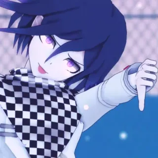 👎 Kokichi Oma Danganronpa Аниме, Danganronpa, Кокичи Ома, Персонаж, Фанатское творчество telegram sticker