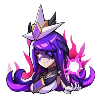 😎 Anime, Magia, Fantasy, Kobieta, Mag, Wiedźma telegram sticker