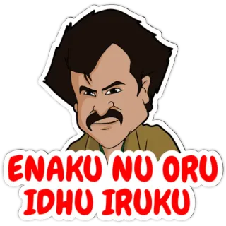 Rajni whatsapp stickers