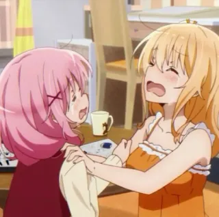 🌸 Anime, Piangere, Emozionale, Amicizia, Carino telegram sticker