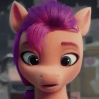 😧 Sunny Starscout My Little Pony: A New Generation Pônei, My Little Pony, Desenho animado, Animal, Filme, Fofo telegram sticker