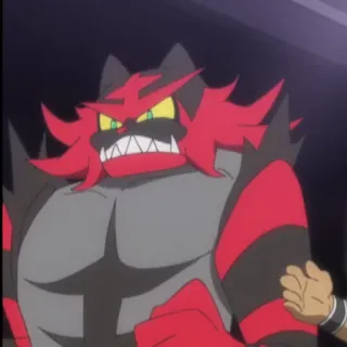😨 Incineroar Pokemon Incineroar, Pokemon, anime, cat, fire, fighting telegram sticker