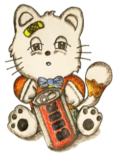 🥤 BEER gato, cerveja, álcool, animal, bebida, fofo, desenho animado telegram sticker