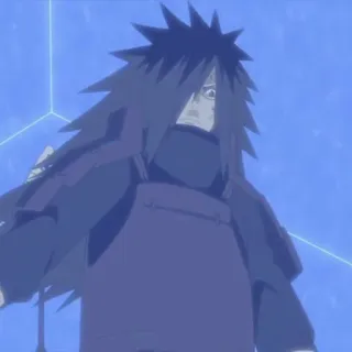 🗝 Madara Uchiha Naruto anime, madara, uchiha, ninja, fighting telegram sticker