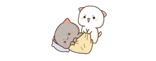 😤 dibujos animados, animales, lindo, gatos whatsapp sticker