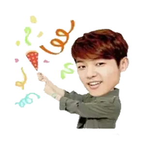 🎉 pessoa, celebração, festa, feliz, confetes telegram sticker