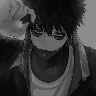 🔥 Dabi My Hero Academia dabi, my hero academia, anime, villain, scarred, manga telegram sticker