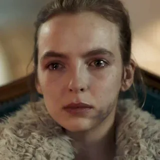 🌙 Villanelle Killing Eve Villanelle, Jodie Comer, Killing Eve, BBC America, AMC, Auftragskiller, Drama telegram sticker