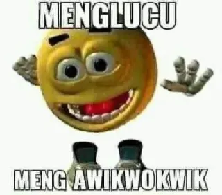 😱 MENGLUCU

MENG AWKWOKWIK Emoji, Meme, Engraçado, Texto, Expressão telegram sticker