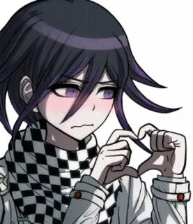 💜 Kokichi Oma Danganronpa Anime, Kokichi, Danganronpa, Personagem, Menino telegram sticker