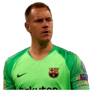 🧤 Marc-André ter Stegen soccer, goalkeeper, football, athlete, player telegram sticker