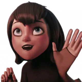 🧛‍♀ Mavis Dracula Hotel Transylvania cartoon, vampire, Mavis, Hotel Transylvania, character, animated telegram sticker