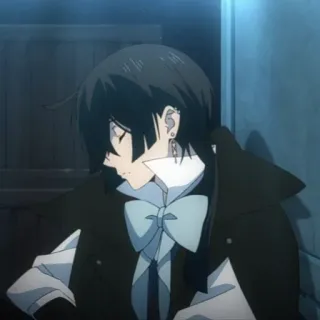 ✖️ anime, male, vanitas no carte, vanitas, character, manga telegram sticker