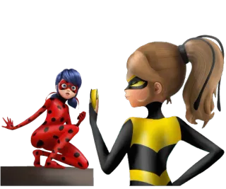 😳 Ladybug мультфильм, супергерой, Miraculous, Леди Баг telegram sticker