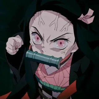 😡 Nezuko Kamado Demon Slayer Anime, Demon Slayer, Nezuko, Nezuko Kamado, Garota Anime, Mangá, Fofo whatsapp sticker