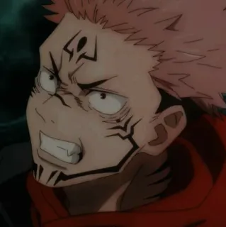 ✨ Ryomen Sukuna Jujutsu Kaisen anime, demon, curse, jujutsu, sukuna telegram sticker