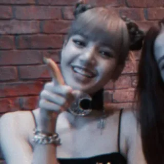 😁 Lisa kpop, idol, singer, dancer, celebrity, woman whatsapp sticker