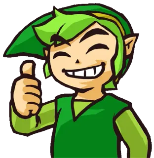 Triforce Heroes whatsapp stickers