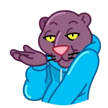 Black Panther telegram stickers