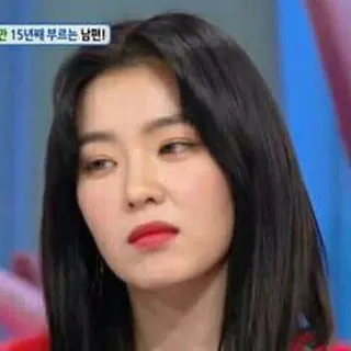 😏 만 15년때 부르는는 남편! donna, coreano, cantante, ritratto, televisione, persona telegram sticker