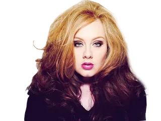 🙆 Adele Adele, cantante, música, celebridad, retrato, mujer telegram sticker